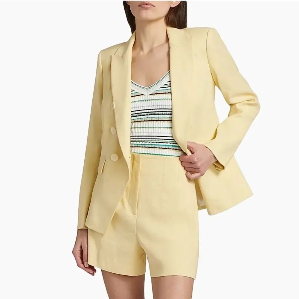 Veronica Beard miller linen Dickey jacket